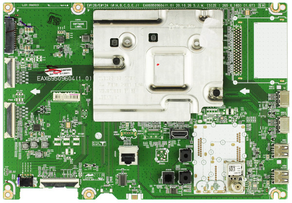 LG EBT66700603 Main Board for OLED65A1AUA.DUSQLJR