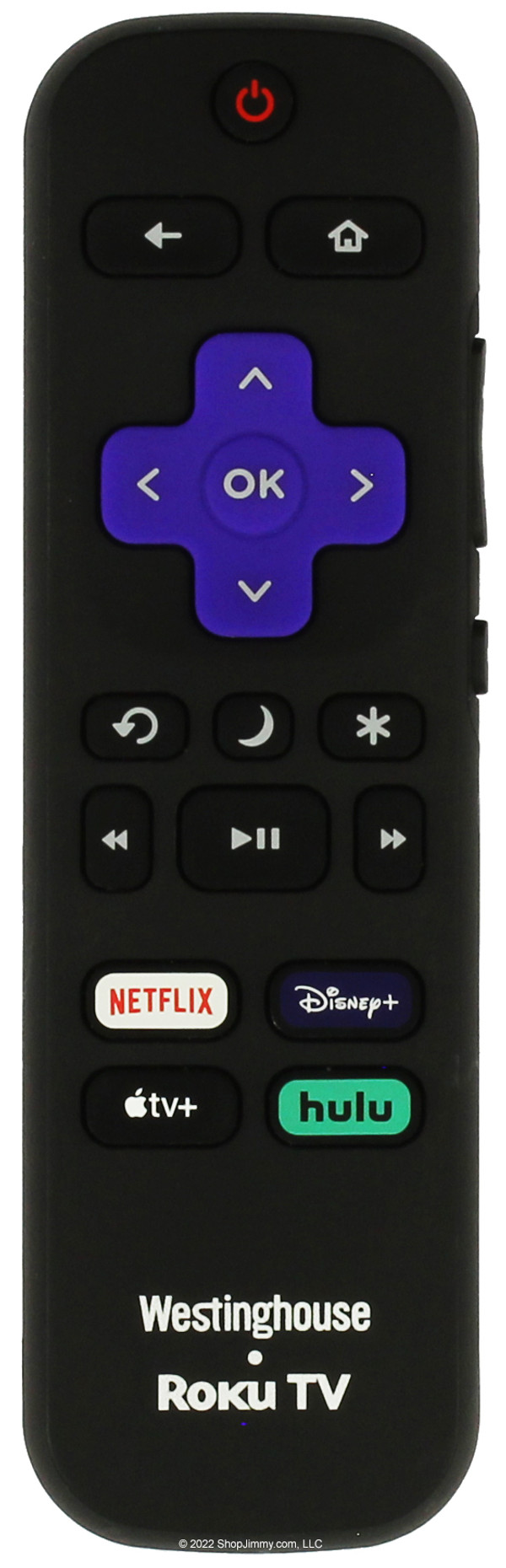 Westinghouse 3226001063 Remote Control Netflix, Disney, Apple, Hulu -- Open Bag