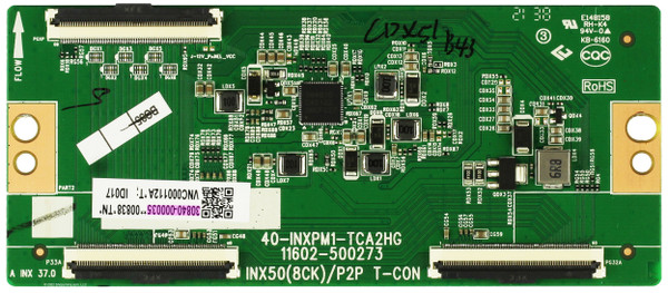 TCL 30840-000035 40-INXPM1-TCA2HG T-Con Board