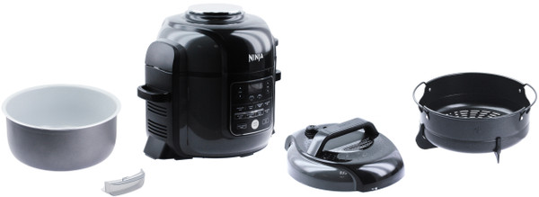 Ninja Foodi OP101BRN 5-qt. 7-in-1 Compact Pressure Cooker & Air Fryer (Refurbished)
