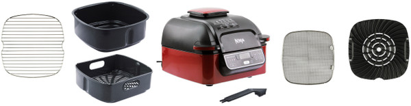 Ninja Ninja Foodi IG350QCN 5-in-1 4qt Indoor Grill and Air Fry - Red Cranberry