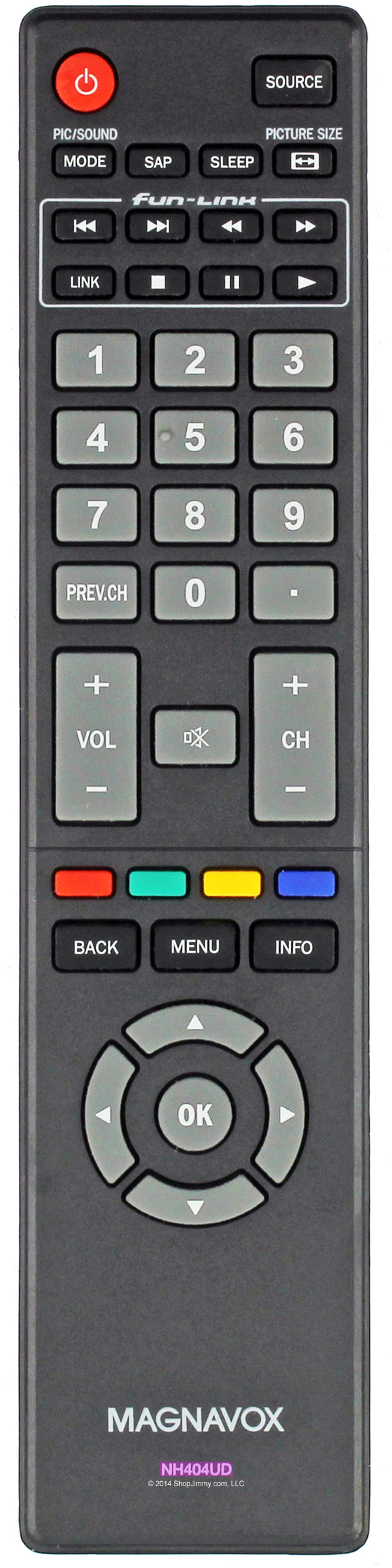 Magnavox NH404UD Remote Control - Used