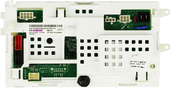 Whirlpool Washer W10882205 Control Board