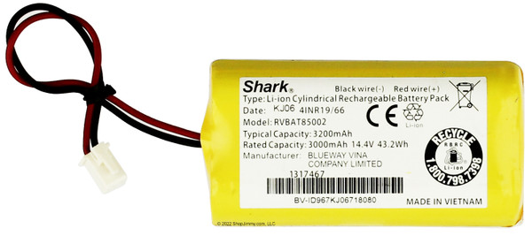 Shark Li-ION OEM Battery (RVBAT85002) ION Robot Vacuums 