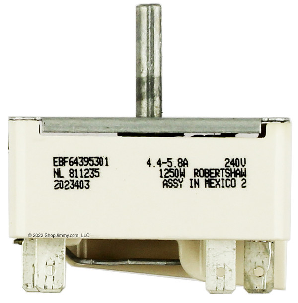 LG Oven EBF64395301 Rotary Switch
