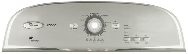 Maytag Dryer W10280092 Display