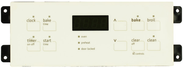 Electrolux Oven 316557101 Electronic Clock Timer ES300, White Overlay