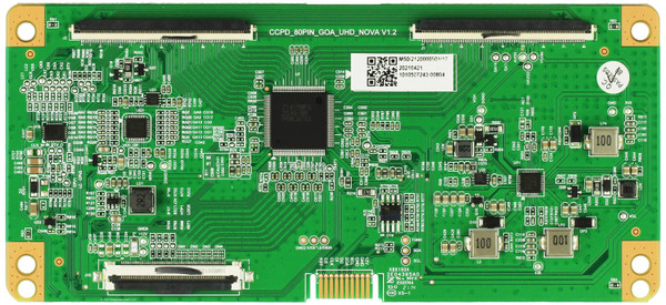 Onn 513C4953M50 CCPD_80PIN_GOA_UHD_NOVA V1,2 T-Con Board (50-inch models ONLY)