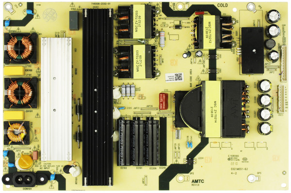 Onn 514C6508M02 Power Supply Board