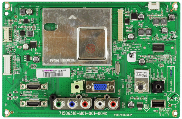 Vizio 756TXDCB02K062 Main Board for E280-A1