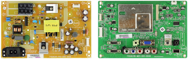 Vizio E280-B1 (LTT3PRBQ Serial) Complete LED TV Repair Parts Kit