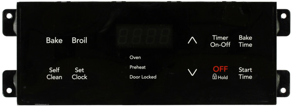 Electrolux Oven 5304508925 Electronic Clock Timer ES300, Black Overlay