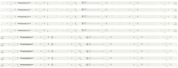 RCA JL.D65061330-002HR-M Backlight Strips (10) RTRU6528-C-CA
