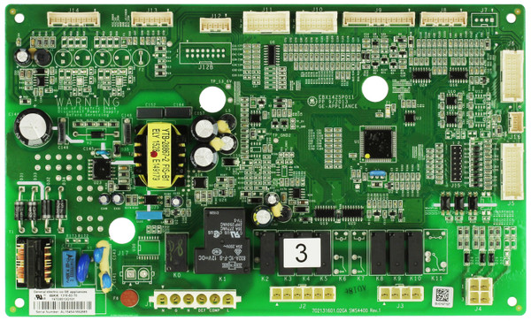 GE Refrigerator 197D8513G101 WR55X30806 Main Control Board Assembly