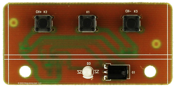 TCL 08-43P6001-FB300AA Key Controller IR Sensor Board