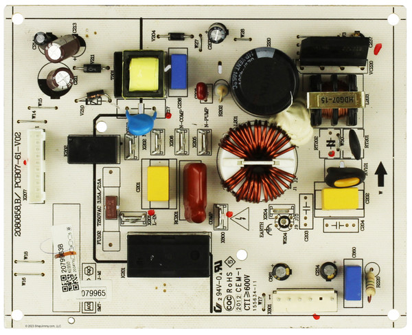 Hisense Dehumidifier K2079963 Power Board