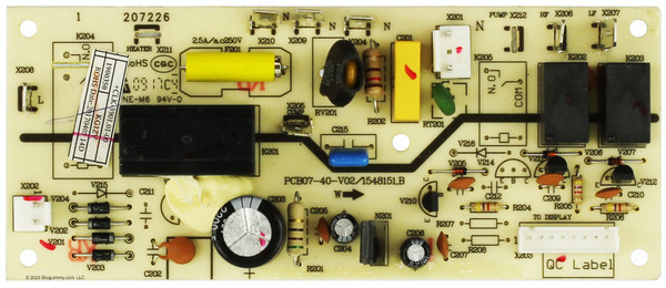 Hisense Dehumidifier K1900350 Control Board