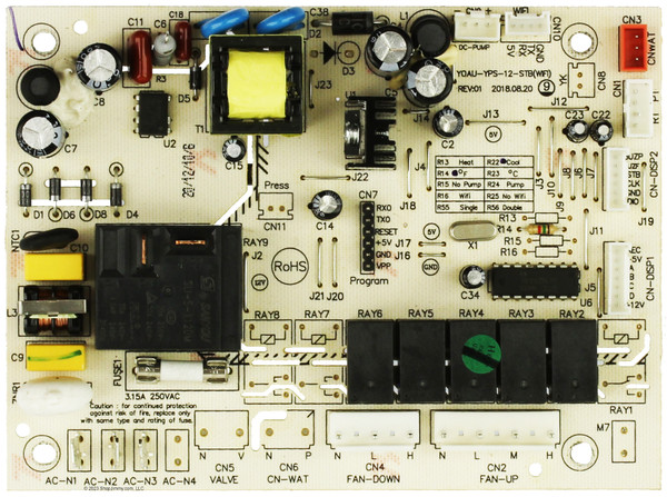 LG Air Conditioner YOAU-YPS-12-STB Control Board