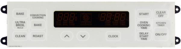 GE Oven WB27T10007 Control Board - White
