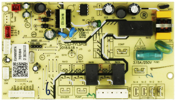 Honeywell Dryer 810900597A Control Board