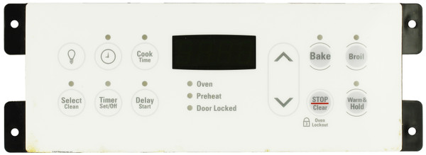 Electrolux Oven 316557230 Electronic Clock Timer ES335SB, White Overlay