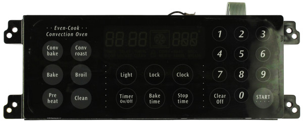 Electrolux Oven 316248000 Electronic Clock Timer ES400, Black Overlay