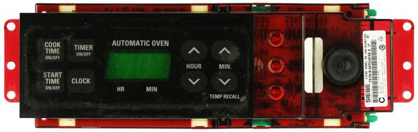 GE Oven 183D6012P002 Control Board - Black Overlay
