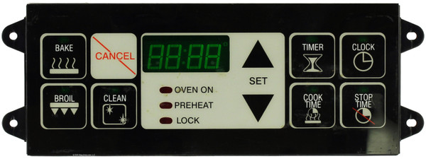 Oven 7601P512-60 Control Board - Black Overlay