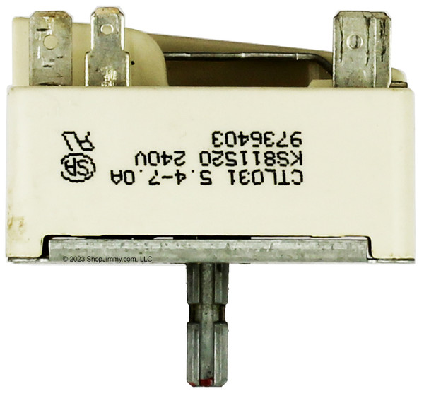 Range 9736403 Surface Element Control Switch