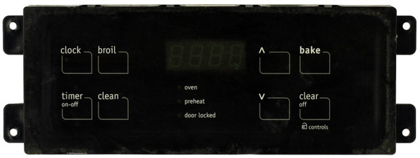 Electrolux Oven 316557114 Electronic Clock Timer ES200, Black Overlay