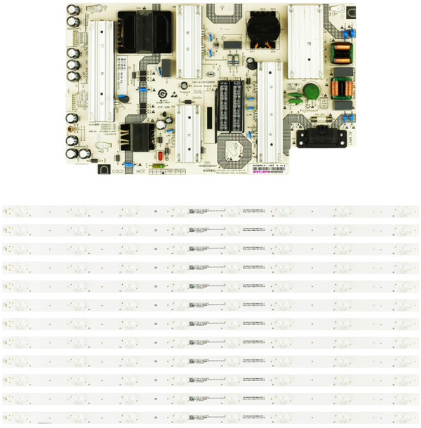 Vizio M656-H4 Power Supply/LED Backlight Strips Bundle