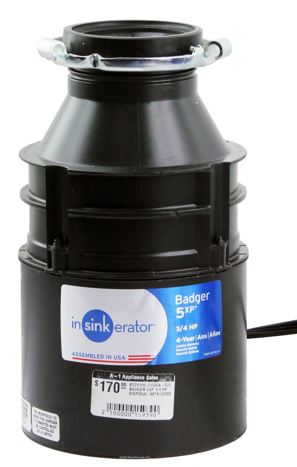 InSinkerator Badger 5XP Lift 6500426 Garbage Disposal