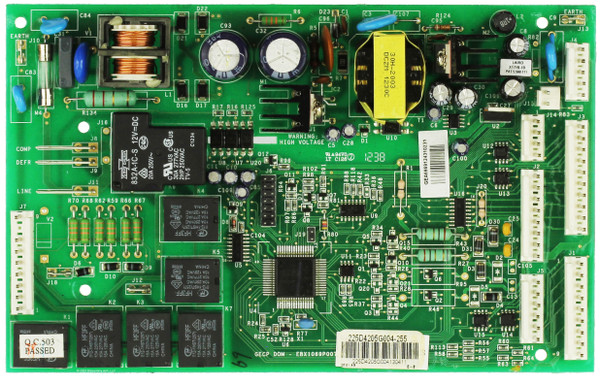 GE Refrigerator 225D4205G004 Main Control Board Assembly