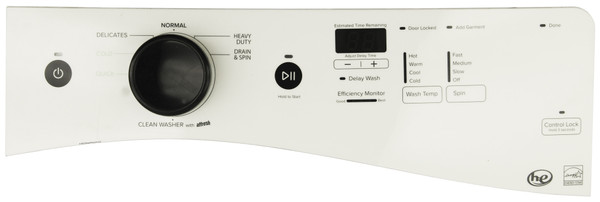 Whirlpool Washer W10571682 Control Panel