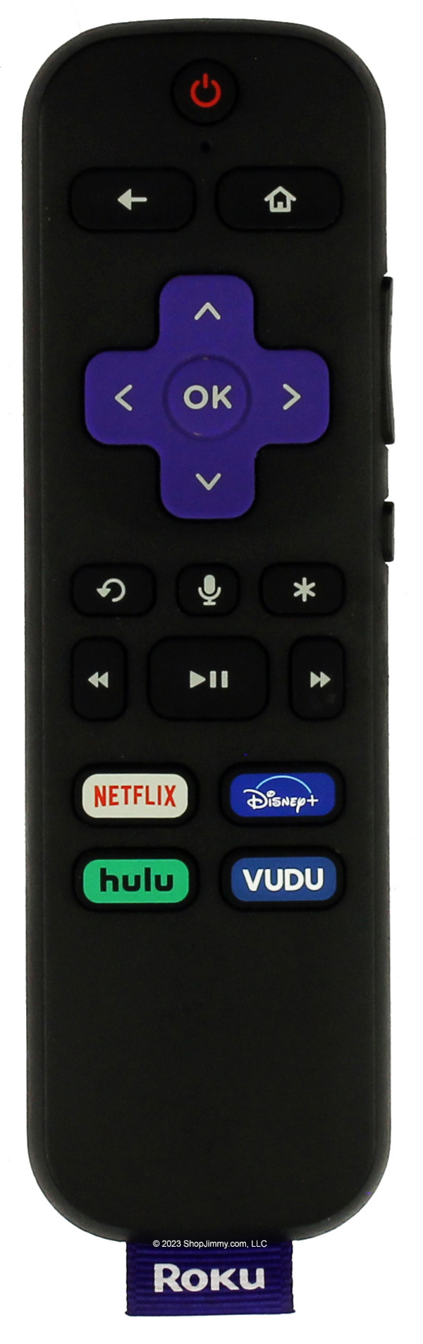 Roku 3226000840 Remote Control Netflix, Disney, Hulu, Vudu -- Open Bag