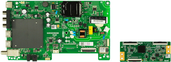 Vizio D43F-J04 (LBVFC9PZ Serial) Complete LED TV Repair Parts Kit - V6