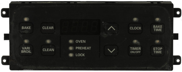 Frigidaire Range 316131600 Controller - Black Overlay 