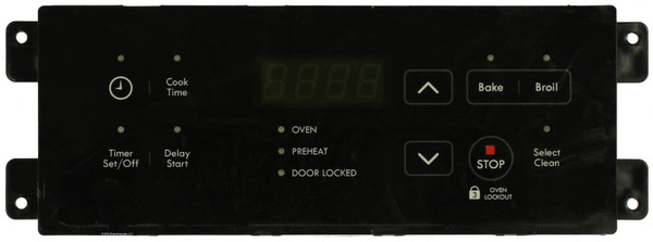 Electrolux Oven 316557118 Electronic Clock Timer ES305, Black Overlay