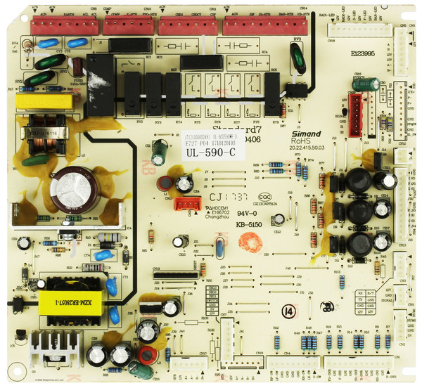 Insignia Refrigerator 17131000002481 Main Control Board