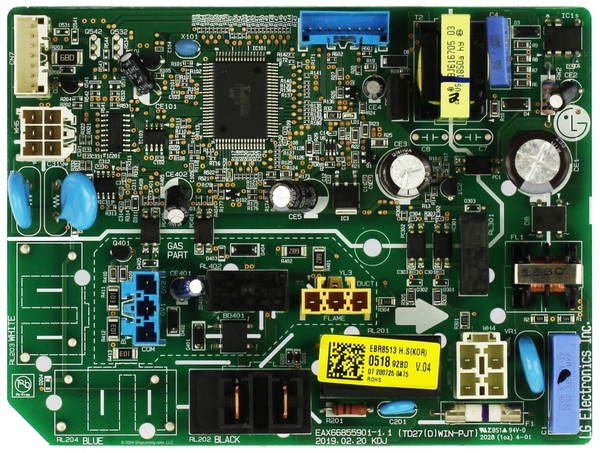 LG Dryer EBR85130518 Main Control Board