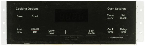GE Oven WB27X29093 WB27T11485 Control Board - Black