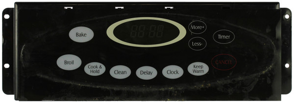 Maytag Range 8507P252-60 Control Panel - Black Overlay