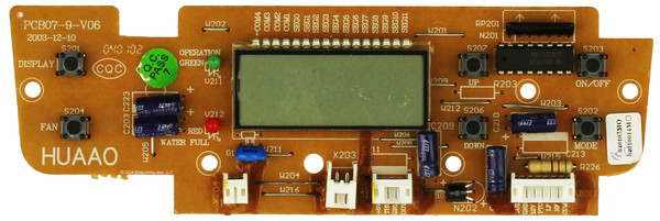 Dehumidifier CLK-0201.02-00 81401777 Display Board