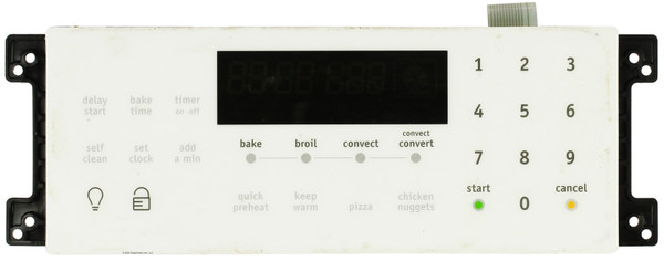 Electrolux Oven 316560106 Electronic Clock Timer ES540, White Overlay
