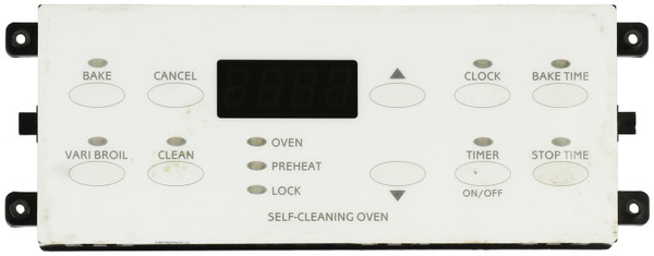 Frigidaire Range 316131605 Controller - White Overlay 