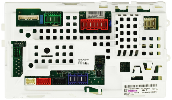 Whirlpool Washer W10393490 Control Board