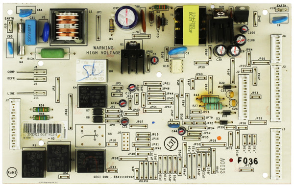 GE Refrigerator 200D6221G037 Main Control Board Assembly