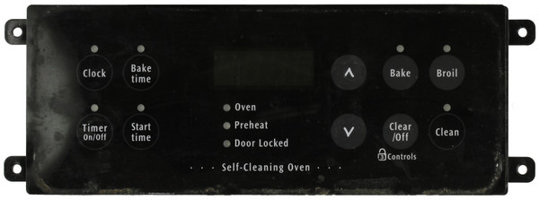 Electrolux Oven 316418201 Electronic Clock Timer, Black Overlay