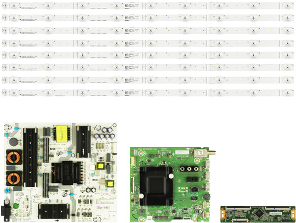 Hisense 70H6570G 70A6G Complete LED TV Repair Parts Kit with LED Backlight Strips