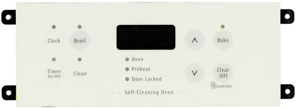 Electrolux Oven 316418205 Electronic Clock Timer ES200, White Overlay